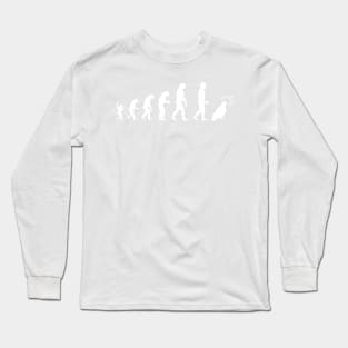 Evolution of man! So stupid! Long Sleeve T-Shirt